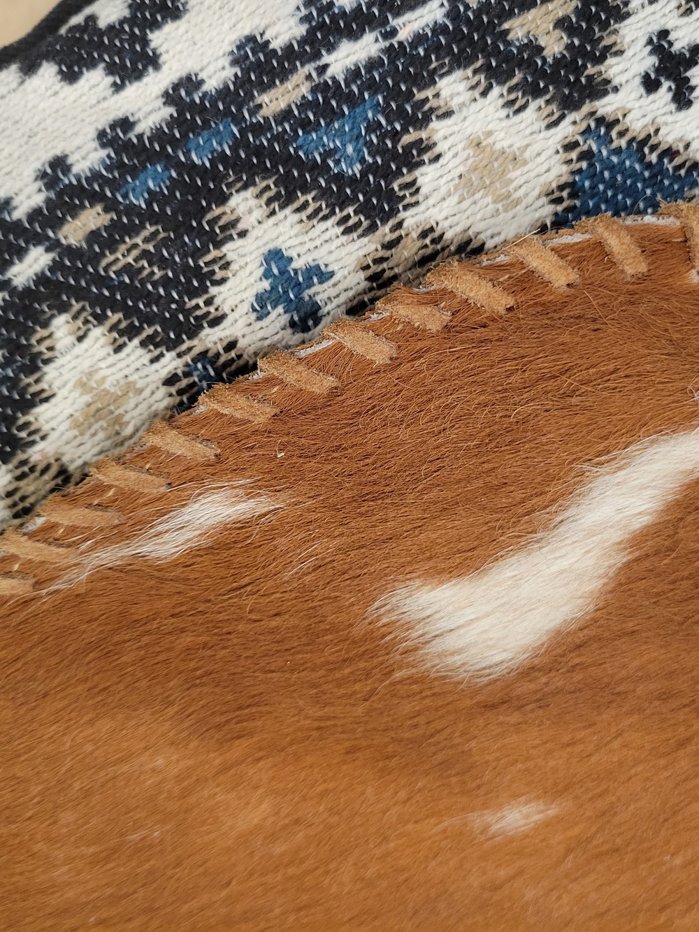 NWT Myra Bag Brown & White Cowhide, Western - Boho Shoulder Satchel - Picture 11 of 11